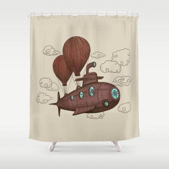 The Fantastic Voyage Shower Curtain