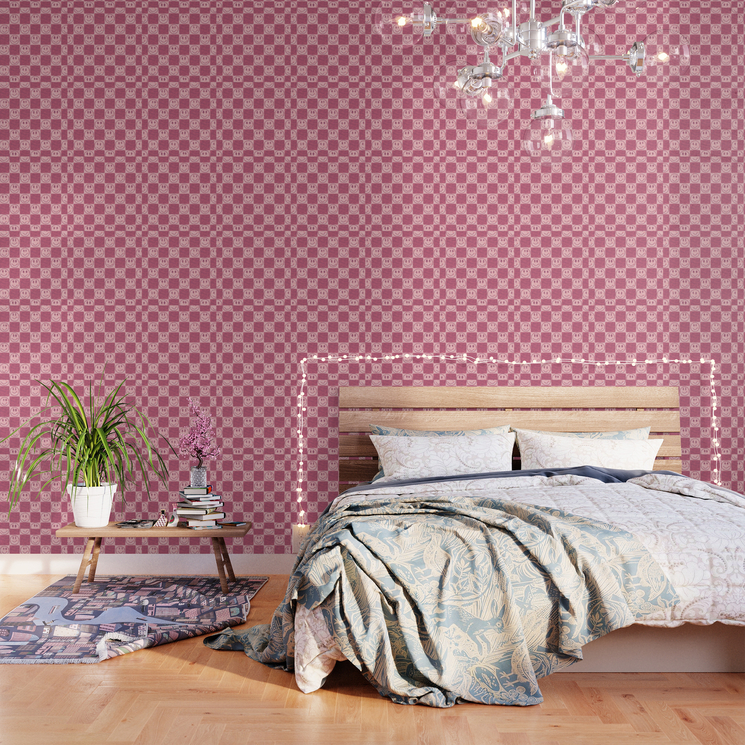 Tiles And Smiles Wallpaper By Lornakay Society6