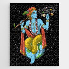 Hindu Lord Krishna Jigsaw Puzzle