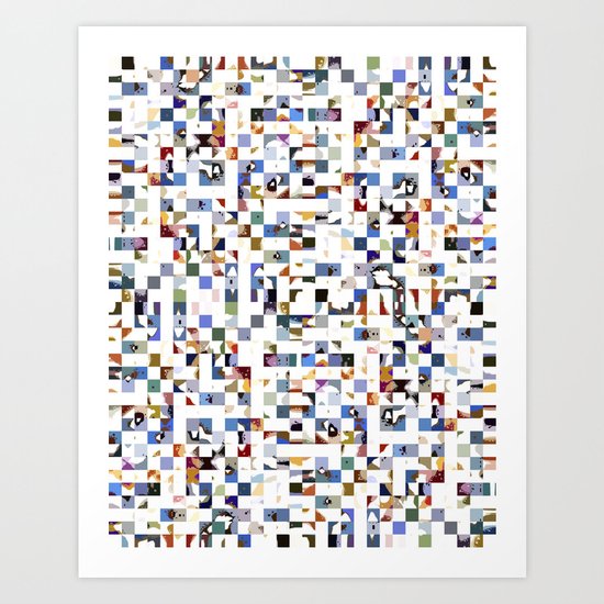 Sound of the Crowd Art Print