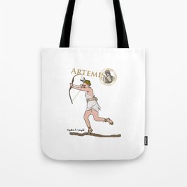 My Mythology, Goddess Artemis Tote Bag