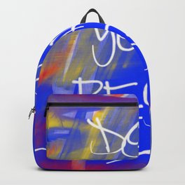 Do Your Best Backpack | Painting, Uniqueart, Abstract, Art, Valentinesgift, Digital, Motivational, Valentine, Graffitiart, Street 