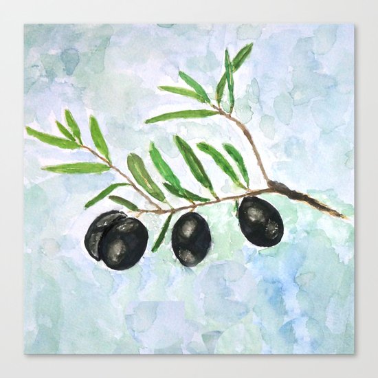 Olive 2 Canvas Print