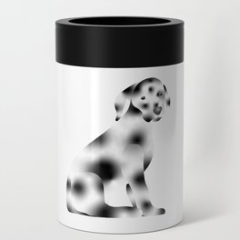 Dalmatian breed puppy dog ​​isolated on digital drawing Can Cooler