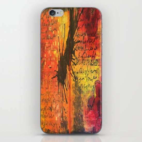 Symphony In Red iPhone & iPod Skin