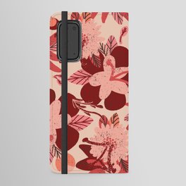 Pink Hibiscus Android Wallet Case