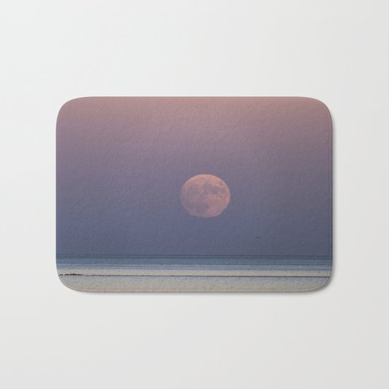 Sunset Moonrise Bath Mat