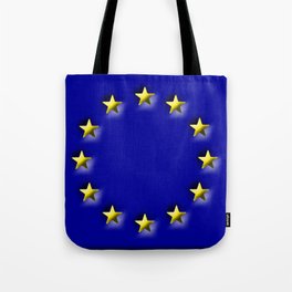 EU 3D Flag Tote Bag