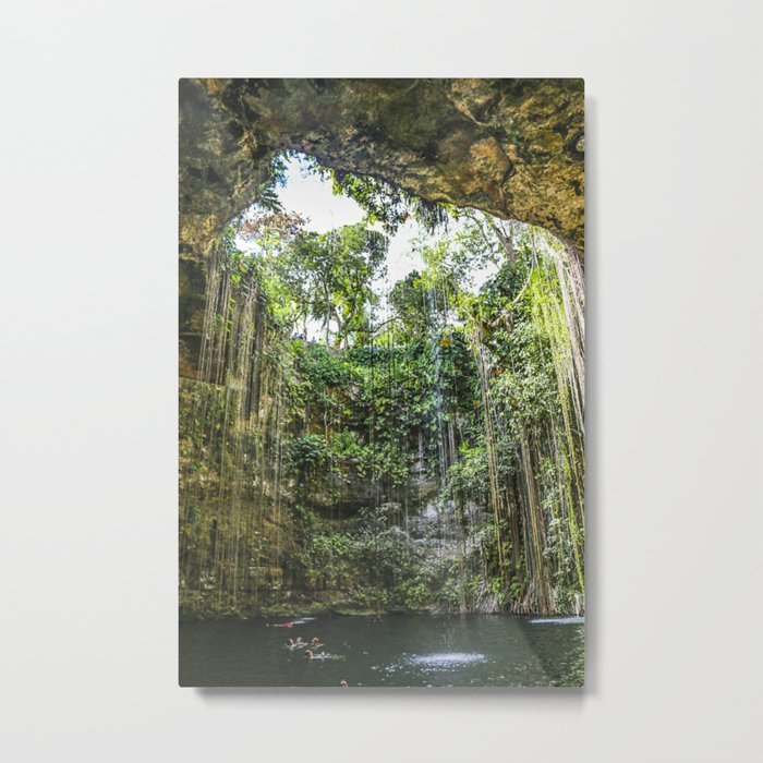 Cenote, Mexico Metal Print