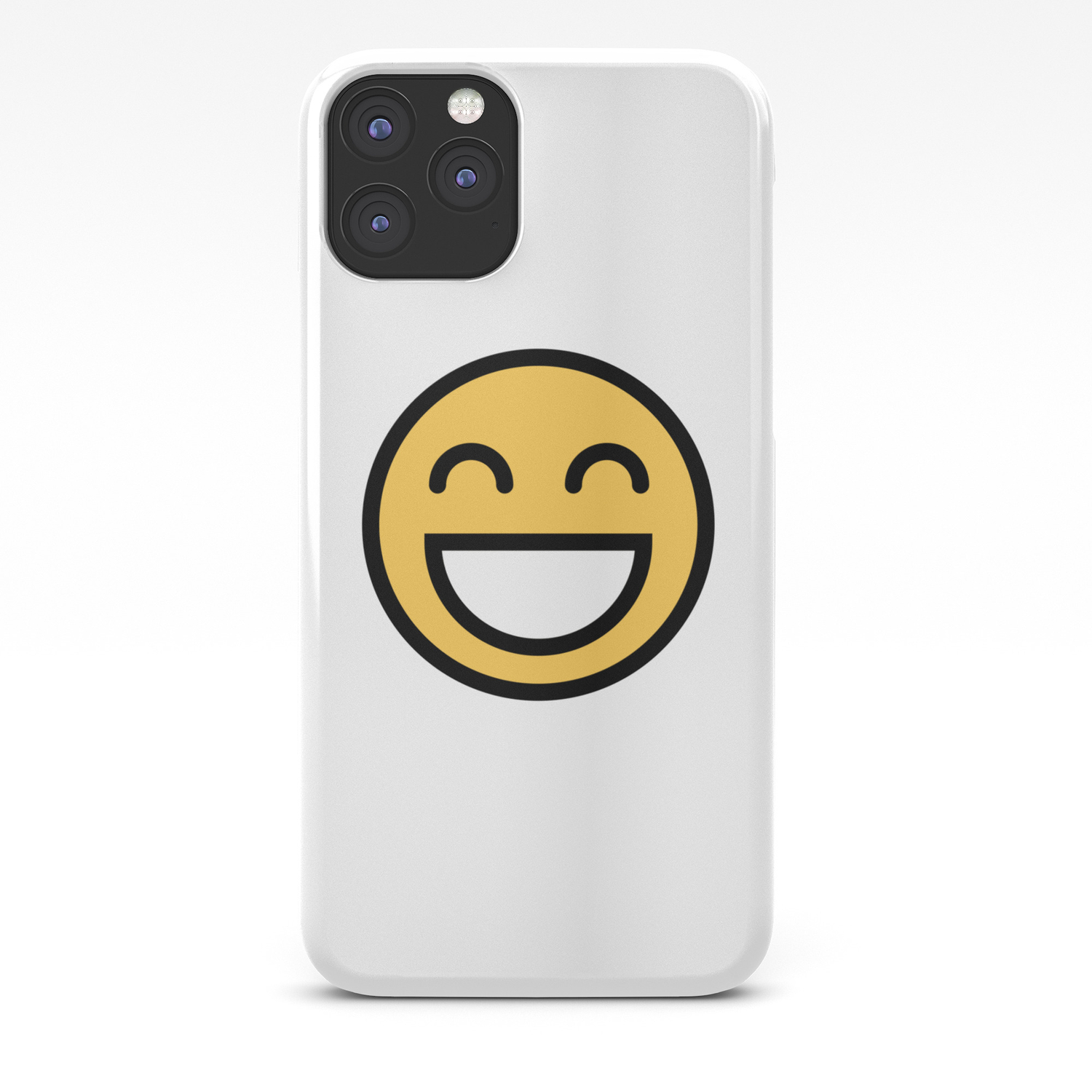 Smiley Face Cute Grinning With Smiling Eyes And Happy Face Iphone