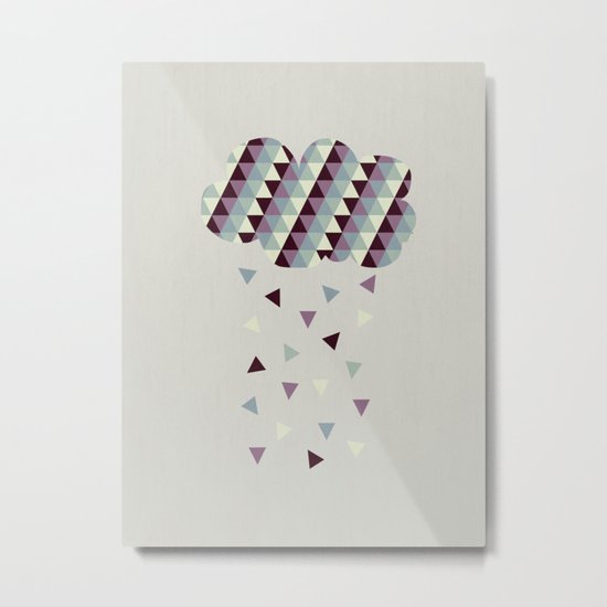 Raining Pleasure Metal Print