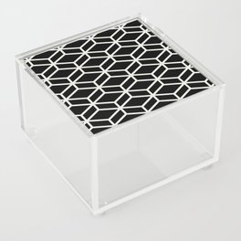 Black and Chiffon Tessellation Line Pattern 8 Pairs DE 2022 Trending Color Almond Milk DEHW01 Acrylic Box