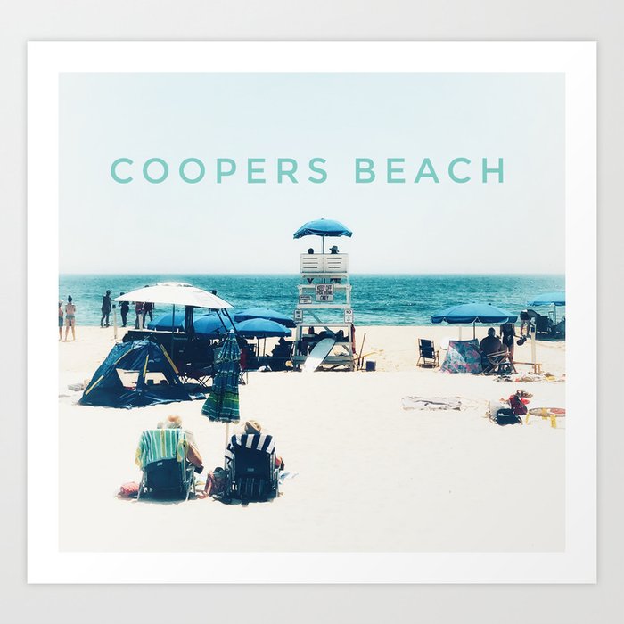 Coopers Beach Art Print
