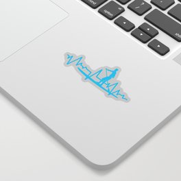 Stand Up Paddle Sup Heartbeat Heartline Paddling Sticker | Paddleboard, Board, Standuppaddle, Sup, Summer, Sports, Supboard, Watersports, Sea, Heartline 