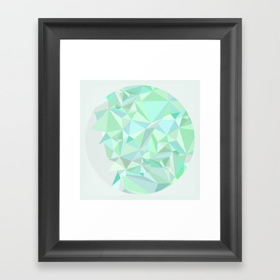 Circle 1 Framed Art Print