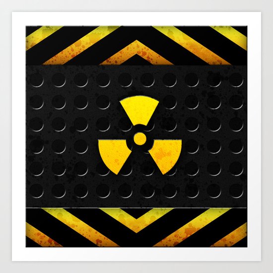 Nuclear Reactor Art Print