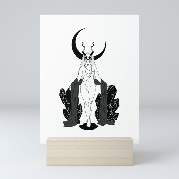 Goddess of the Night Mini Art Print