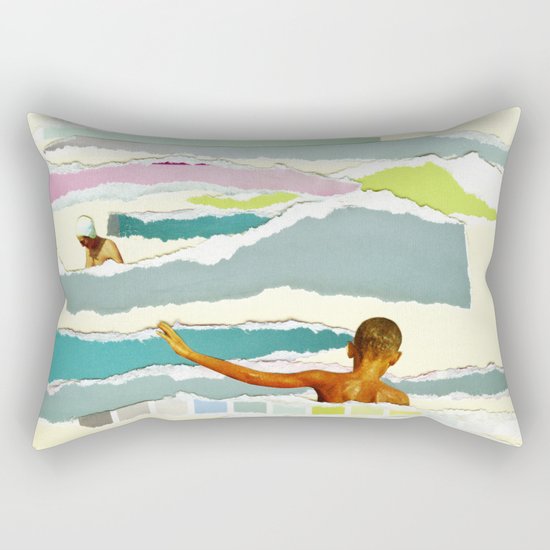 Sun and Surf Rectangular Pillow