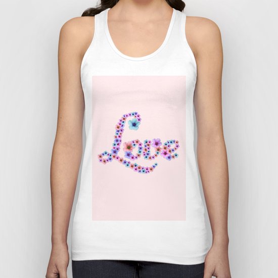 Blossom Love Unisex Tank Top