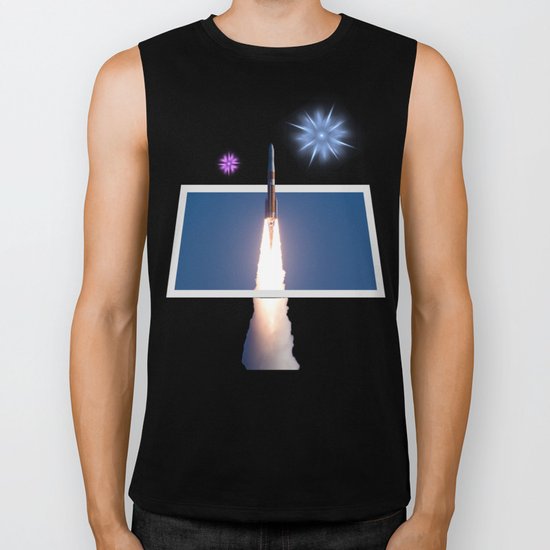 Take Me To The Stars Biker Tank