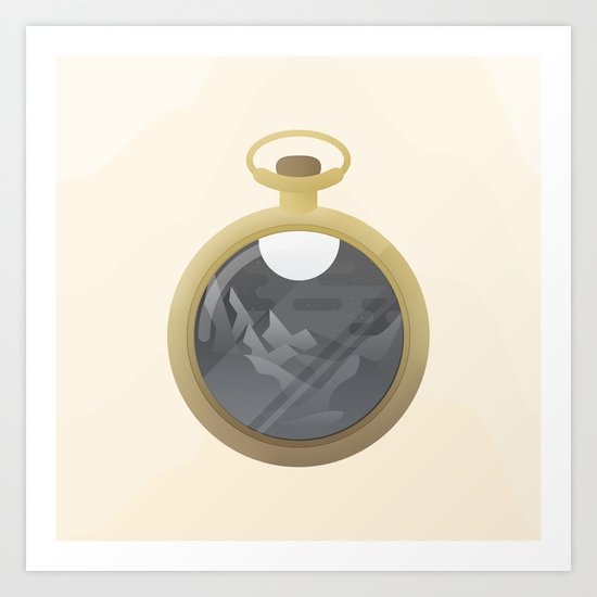Burning the Midnight Oil Art Print