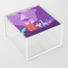 Purple sky Acrylic Box