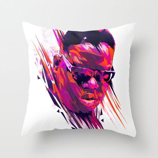 The Notorious B.I.G: Dead Rappers Serie Throw Pillow