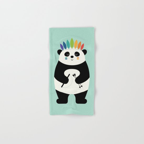 Be Brave Panda Hand & Bath Towel