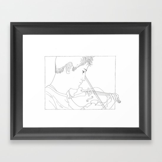 Violin Framed Art Print