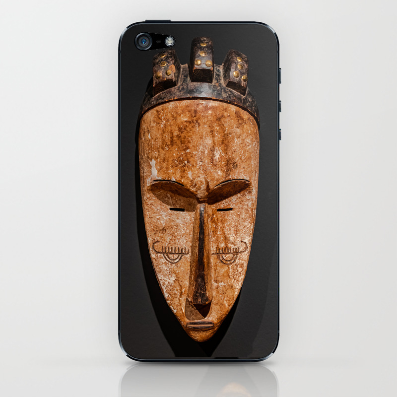 Cameroon Fang Ngil African Wooden Mask Iphone Skin By Martinleber Society6