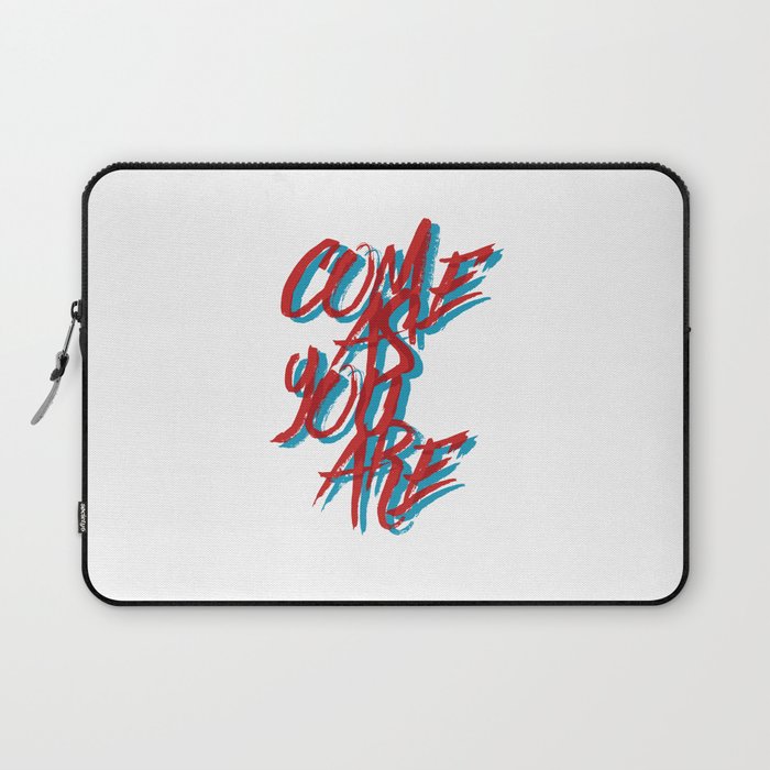 Come As You Are  Laptop Sleeve