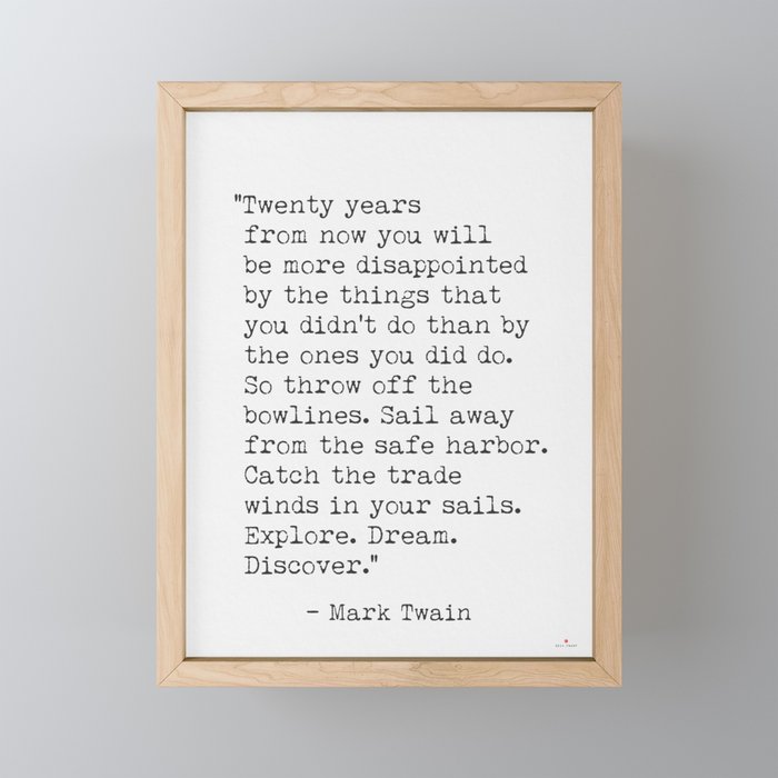 Framed Mini Art Print