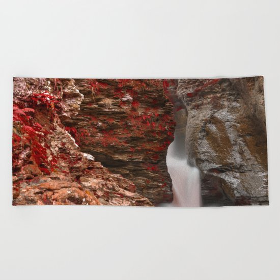 Blood Lust Falls Beach Towel