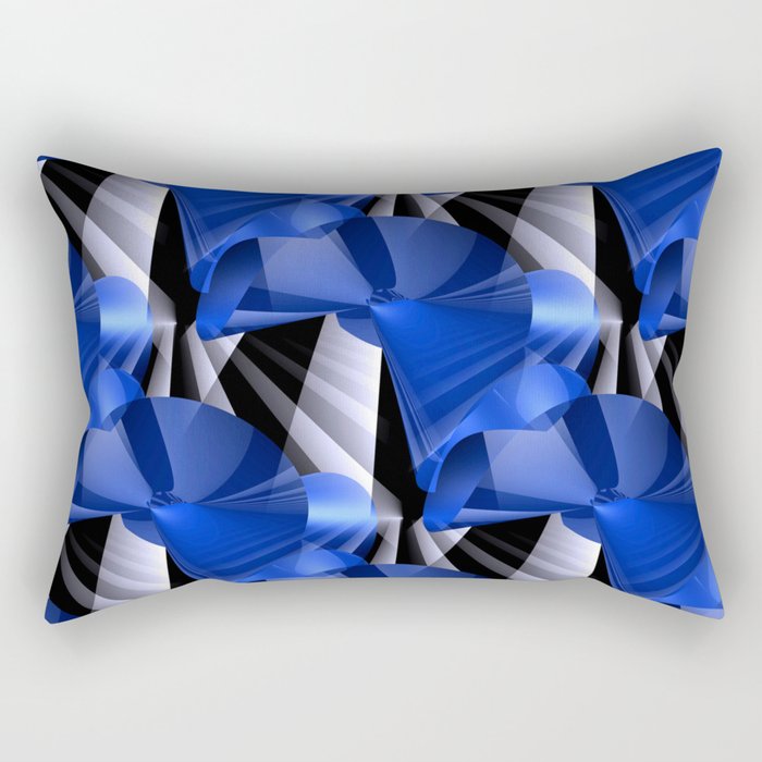 3D abstraction -03a- Rectangular Pillow