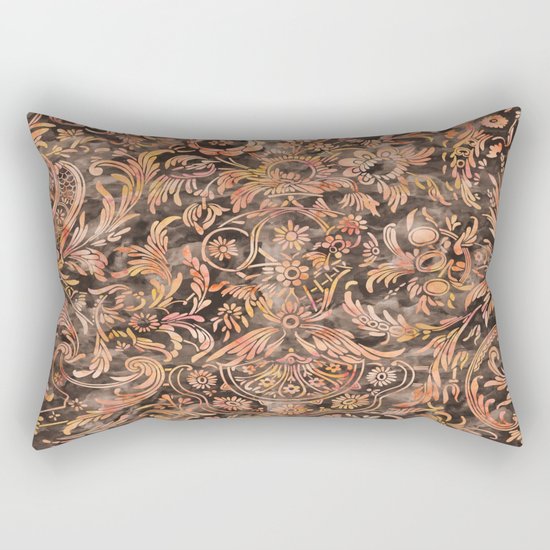 Damask Pattern 04 Rectangular Pillow