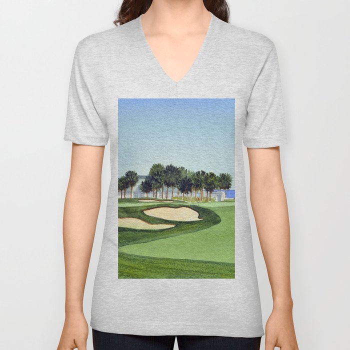 The Dunes Golf Club Myrtle Beach South Carolina V Neck T Shirt