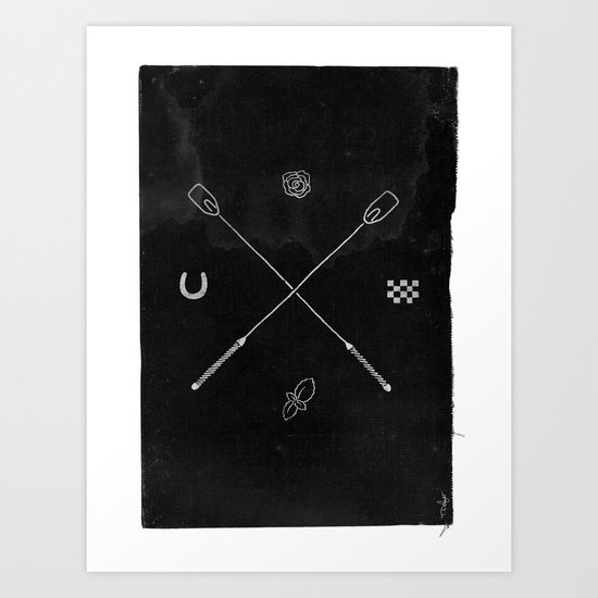 Derby X Art Print