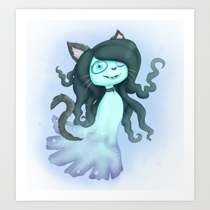 Halloween Whisp Art Print By Zypher Society6