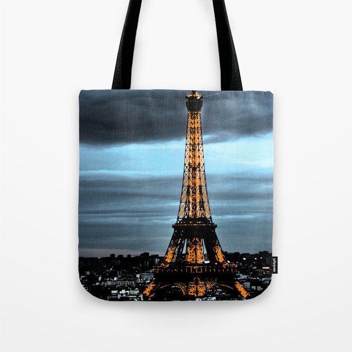 La Tour Eiffel Nuit Tote Bag By Claytonjones Society6