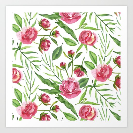Wild Roses Art Print