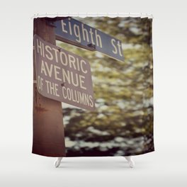 Avenue of the Columns Shower Curtain