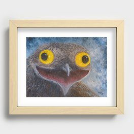 Common Potoo (Nyctibius griseus) Recessed Framed Print