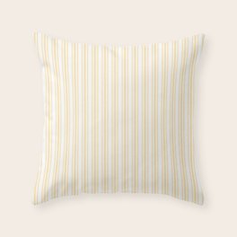 butter yellow throw pillows