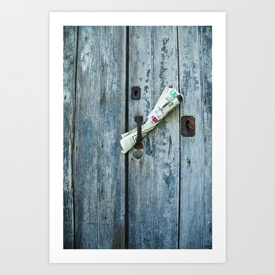 Italian News Art Print