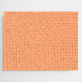 Enthusiastic Orange Jigsaw Puzzle