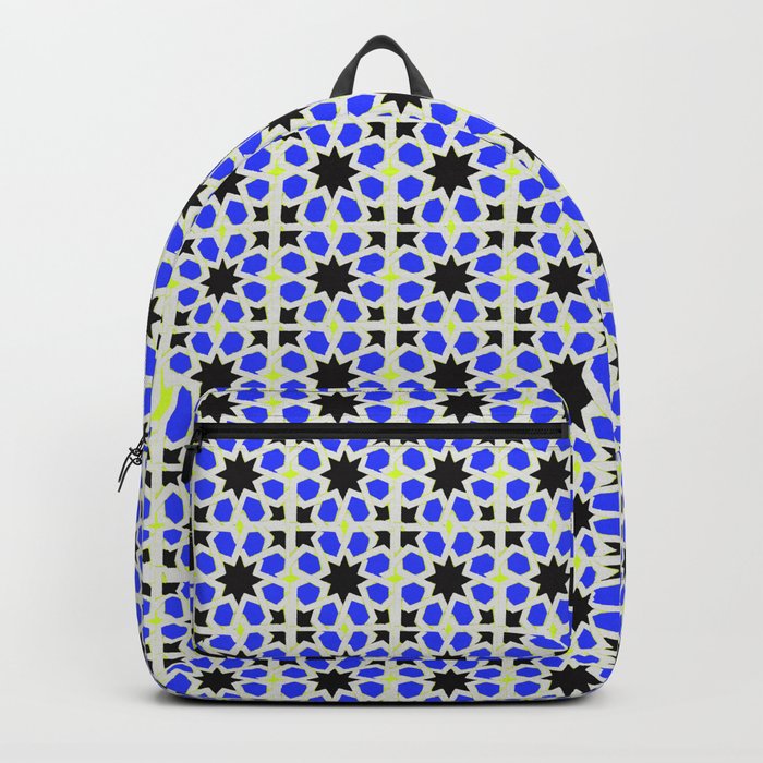 Azulejo, Geometric Pattern Backpack