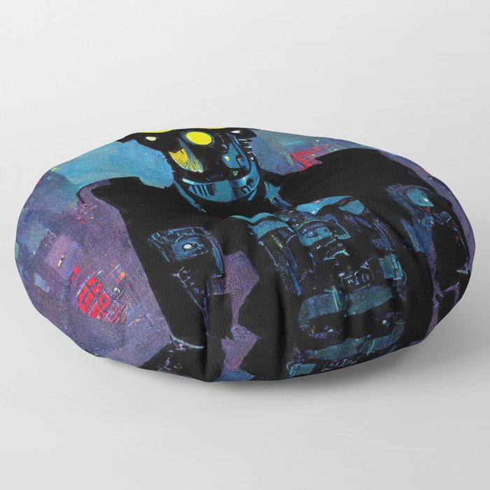 Robots among us Floor Pillow