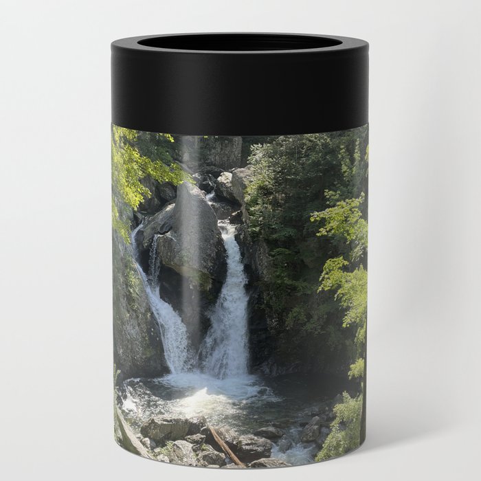 peaceful summer waterfall Can Cooler