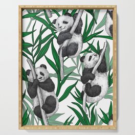 Panda cubs Serving Tray