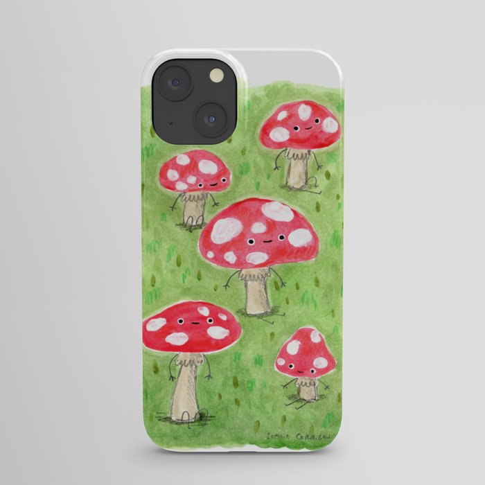 Sentient Mushrooms iPhone Case